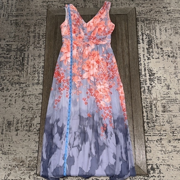 Sangria Floral Maxi Dress - Picture 12 of 13